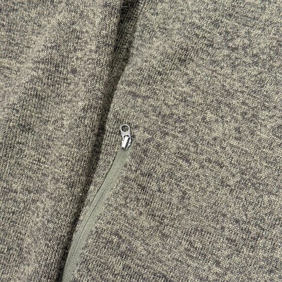 Michigan State Spartans MSU NCAA Football Full Zip Fleece Sweater Brown Large - Picture 4 of 8